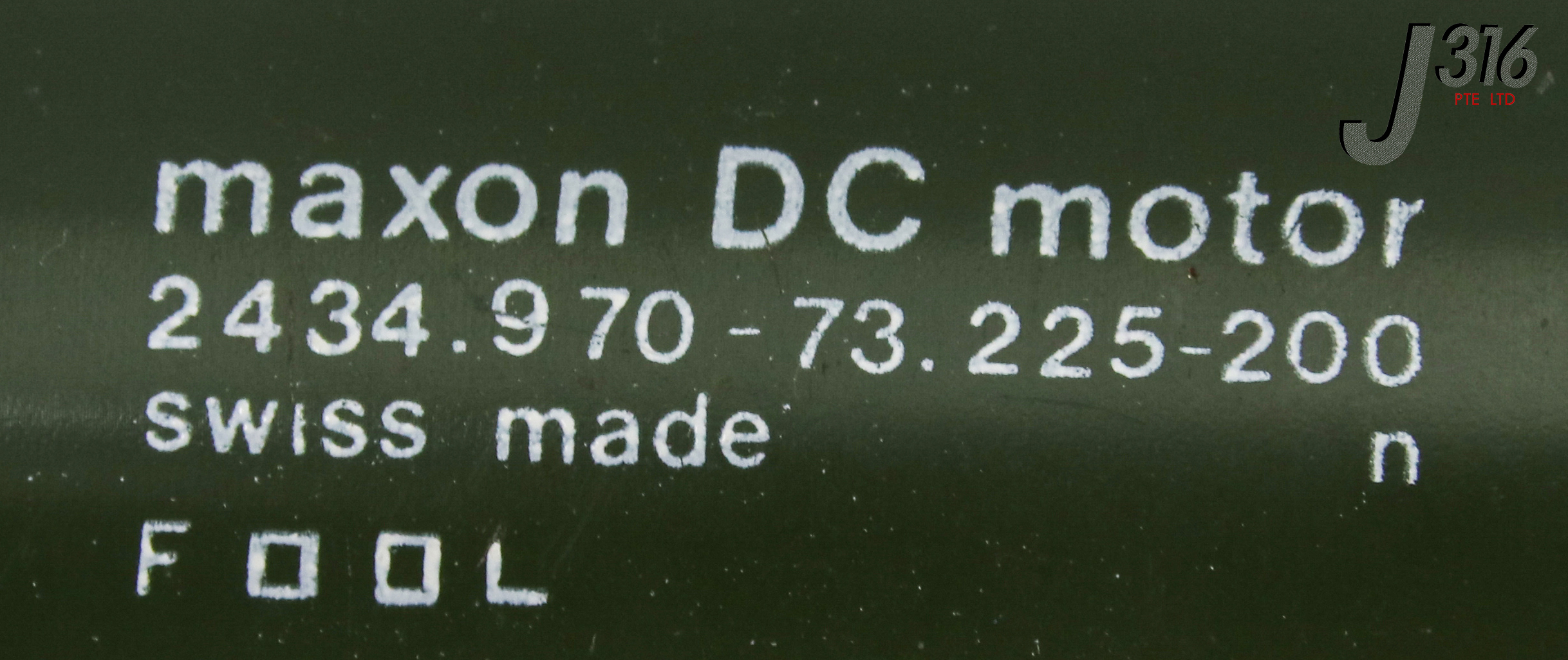 テキスト 15340 MAXON DC MOTOR W/ ENCODER HEDS 5500 2434.970-73.225-200 | eBay
